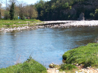 2006-04-23 Paddeln Osterurlaub an der Ard�che 174