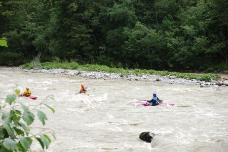 2006-07-07 Paddeln Sommerurlaub �sterreich Slowenien B 042