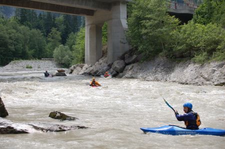 2006-07-07 Paddeln Sommerurlaub �sterreich Slowenien B 047