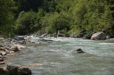 2006-07-07 Paddeln Sommerurlaub �sterreich Slowenien G 060