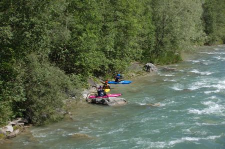 2006-07-07 Paddeln Sommerurlaub �sterreich Slowenien H 102