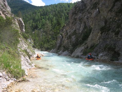 2008-06-30 Paddeln Sommerurlaub Bayern �sterreich (Wolfgang) 048