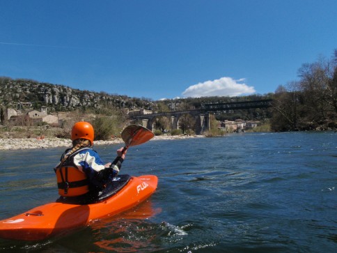 2010-04-05 Paddeln Ardeche 044